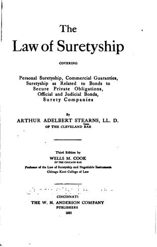 The law of suretyship