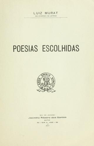 Poesias escolhidas.