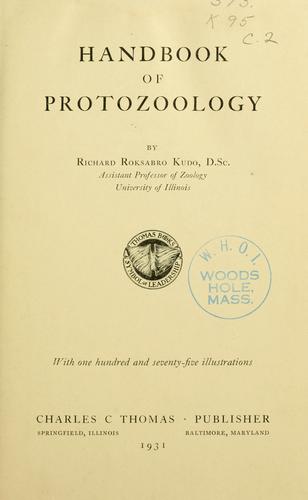 Handbook of protozoology