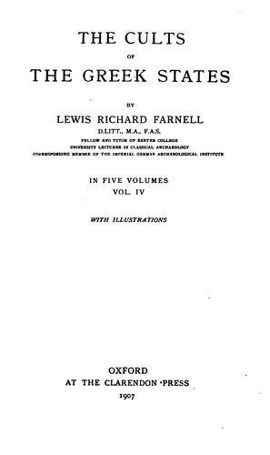 The cults of the Greek states