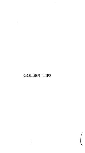 Golden tips.