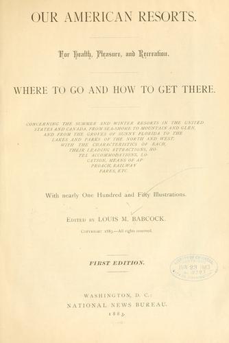 Our American resorts.