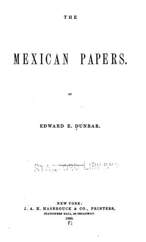 The Mexican papers ...
