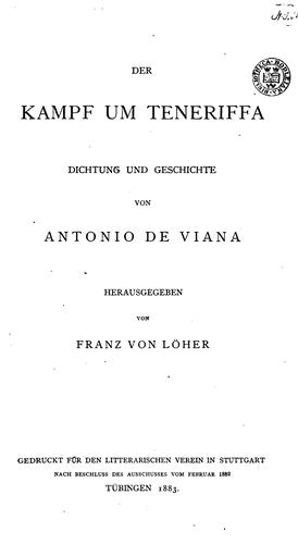 Der Kampf um Teneriffa