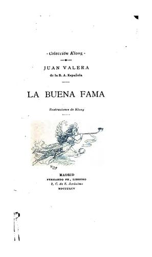 La buena fama.
