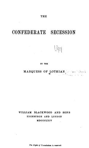 The Confederate secession