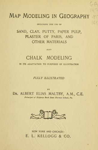 Map modeling in geography