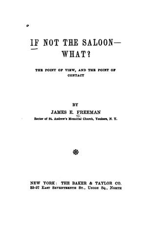 If not the saloon -- what?