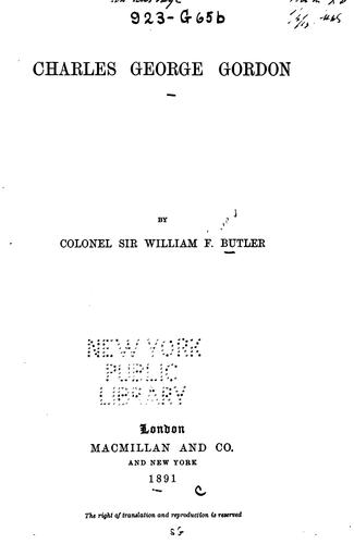 Charles George Gordon