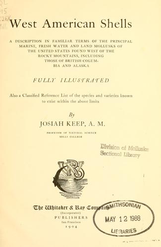 West American shells