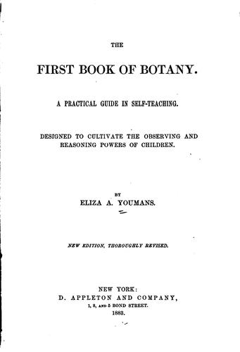 The first book of botany.