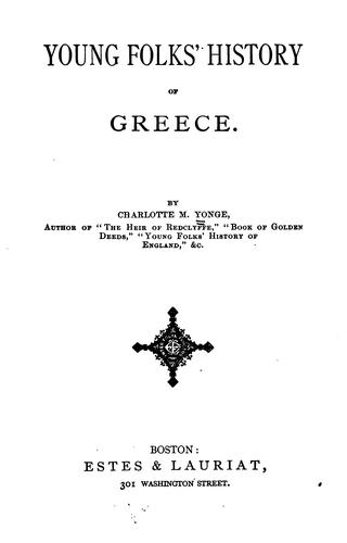 Young folks' history of Greece