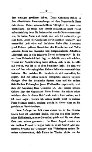 Untersuchungen Über das kosmische System des Platon