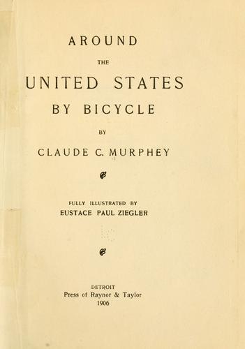 Around the United States by bicycle