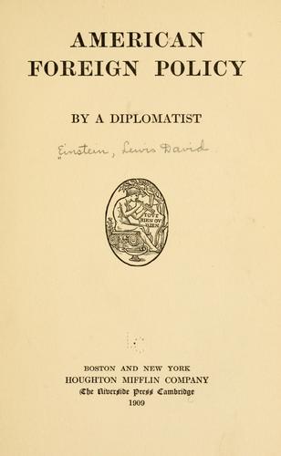 American foreign policy