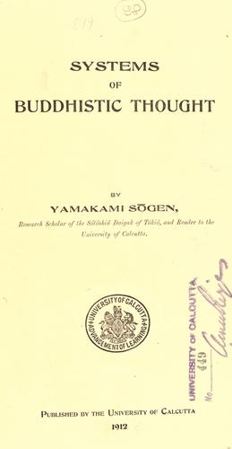 Systems of Buddhistic thought.
