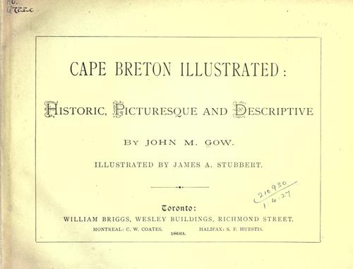 Cape Breton illustrated