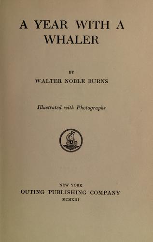 A year with a whaler.