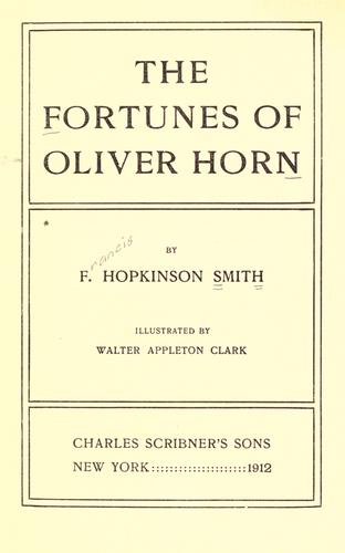 The fortunes of Oliver Horn