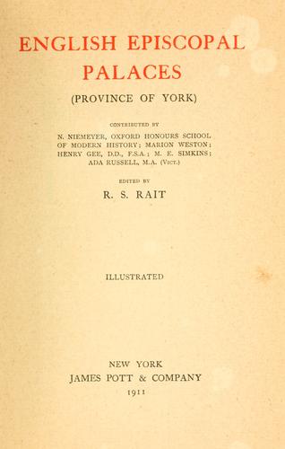 English episcopal palaces