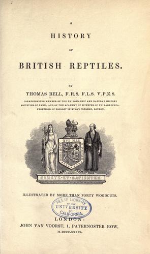 A history of British reptiles