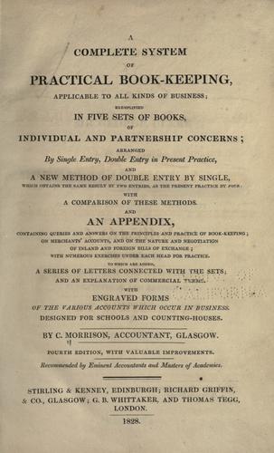 A complete system of practical book-keeping