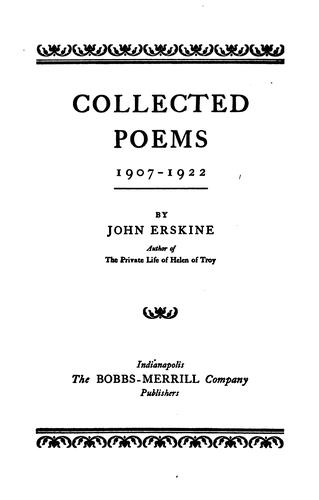 Collected poems