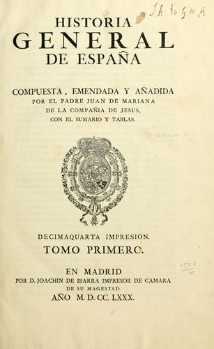 Historia general de España