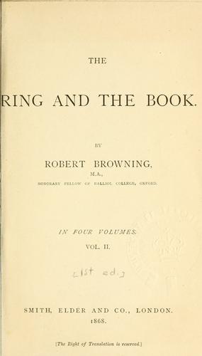 The ring and the book.