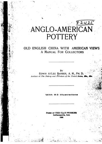 Anglo-American pottery