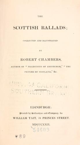 The Scottish ballads