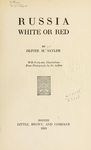 Russia, White or Red