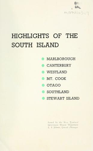 Highlights of the South Island