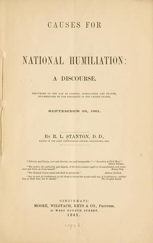 Causes for national humiliation