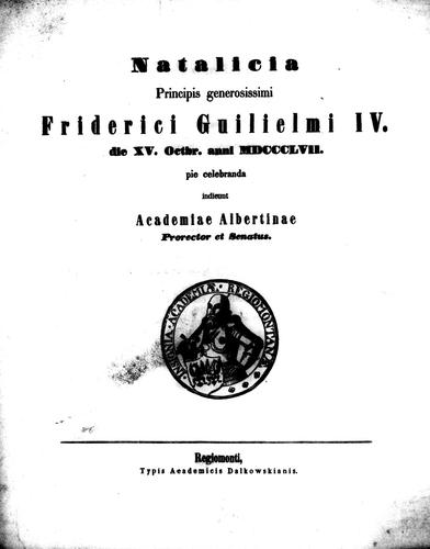 Dissertationis de diphthongis impropriis pars altera