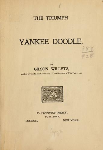 The triumph of Yankee Doodle.