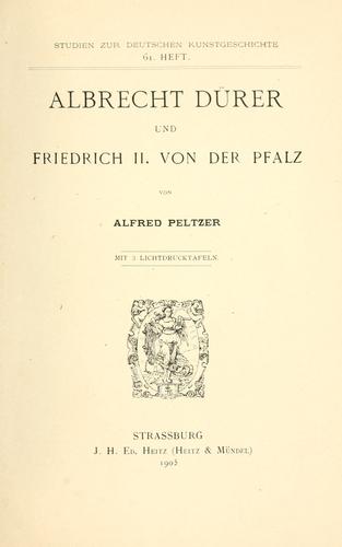Albrecht Dürer und Friedrich II. von der Pfalz.