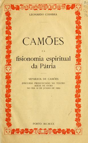 Camões e a fisionomia espiritual da Pátria