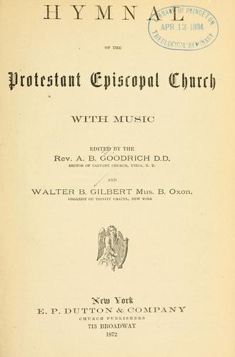Hymnal of the Protestant Episcopal church