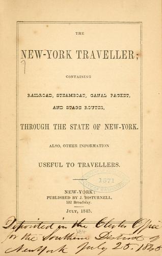 The New-York traveller