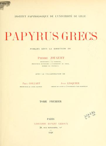 Papyrus Grecs.