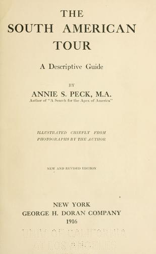 The South American tour