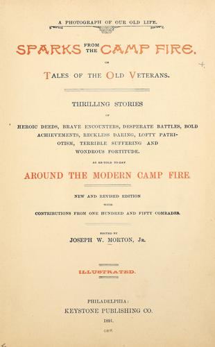 Sparks from the camp fire