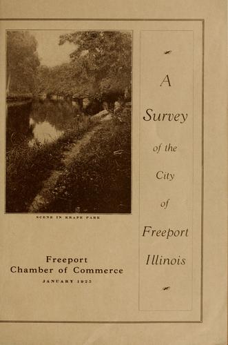 Survey of the city of Freeport, Ill.