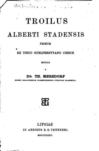 Troilus Alberti Stadensis