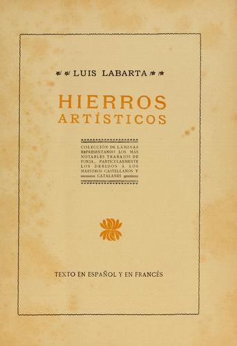 Hierros artísticos