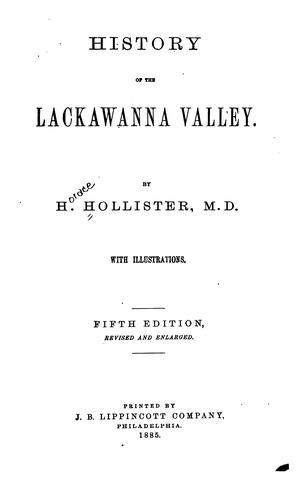 History of the Lackawanna Valley