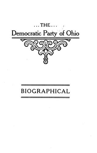 The Democratic party of the state of Ohio