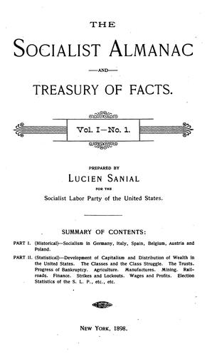 The Socialist almanac and treasury of facts