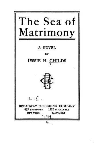 The sea of matrimony